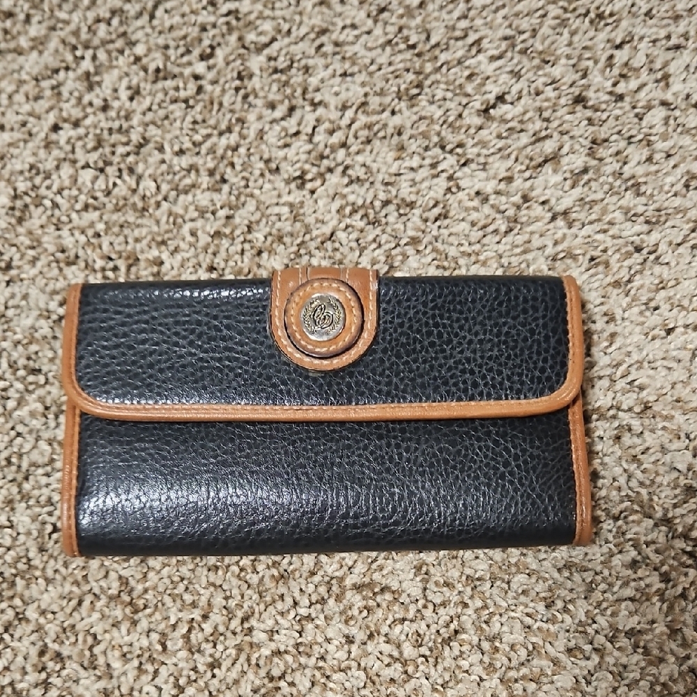 Black and Brown Leather Wallet